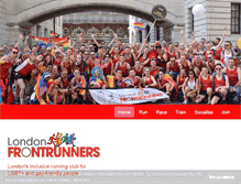 Tablet Screenshot of londonfrontrunners.org